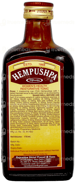 Hempushpa Tonic 170ml